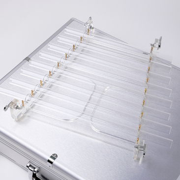 Crystal Singing Harp with Carrier Box