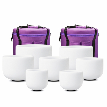 Frosted Singing Bowl Set, 8''-14'' size