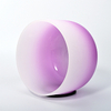 Color Frosted Crystal Singing Bowl