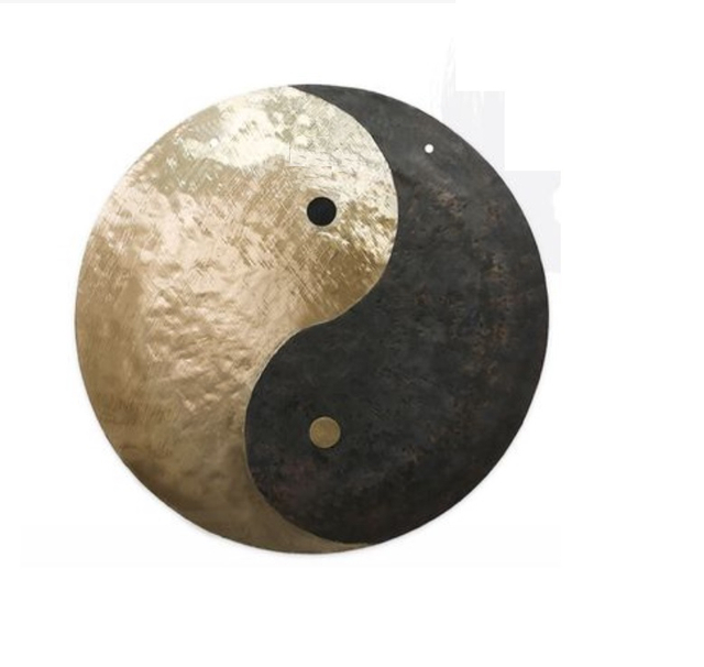 TAIJI Wind gong Sound Therapy YINYAN design logo